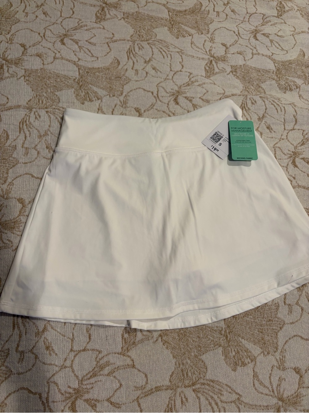 Forever 21 White Athletic Skort